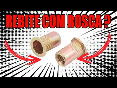 Vídeo: Instalação De Rebites Roscados: Instalação De Rebites Aparafusados sem Rebite, Seleção De Bocal