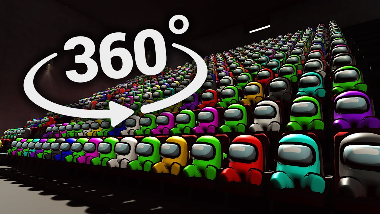 AMONG US 360° - VR ANIMATION CINEMA HALL VR/360° Experience, AMONG US 360°  - VR ANIMATION CINEMA HALL VR/360° Experience, By LegenD Noobra