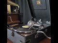 江利 チエミ ♪テ・キェロ・ディヒステ♪(愛するとあなたは言った) 1956年 78rpm record. HMV Model No 102 Gramophone