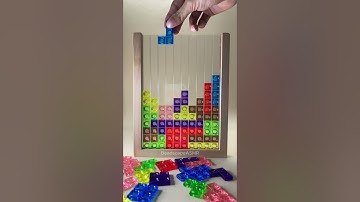Relaxing Tetris ASMR, Oddly Satisfying  #asmr #satisfying #asmrsounds