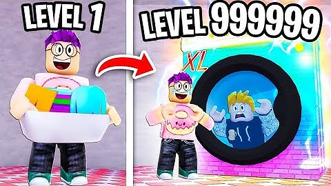 Can We Build A MAX LEVEL WASHING MACHINE In ROBLOX LAUNDRY SIMULATOR!  RAREST MACHINE UNLOCKED! 1
