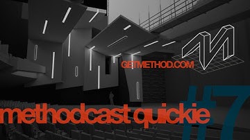 Methodcast Quickie #7 - Emitter Lights in Maxwell Render and FormZ - Part 1