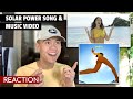 Lorde - Solar Power (Song + Music Video) REACTION