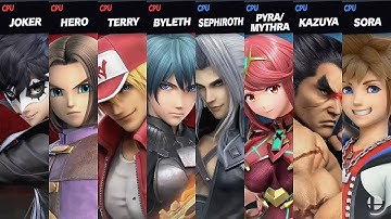 Super Smash Bros Ultimate Fighter Pass 1 VS Fighter Pass 2