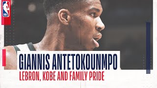 🎤 GIANNIS ANTETOKOUNMPO | 'LeBron is the best in the world' - Giannis on Lebron, Kobe and more