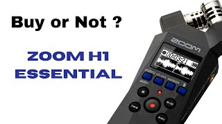 Zoom H1e First Impressions | Zoom H1 Essential