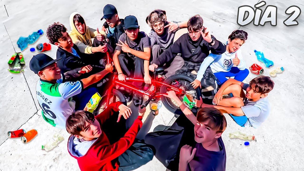 EL ÚLTIMO EN SOLTAR LA BMX SE LA QUEDA