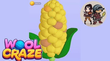 Wool Craze Puzzle level 100 Corn | Mobile Gameplay Walkthrough |