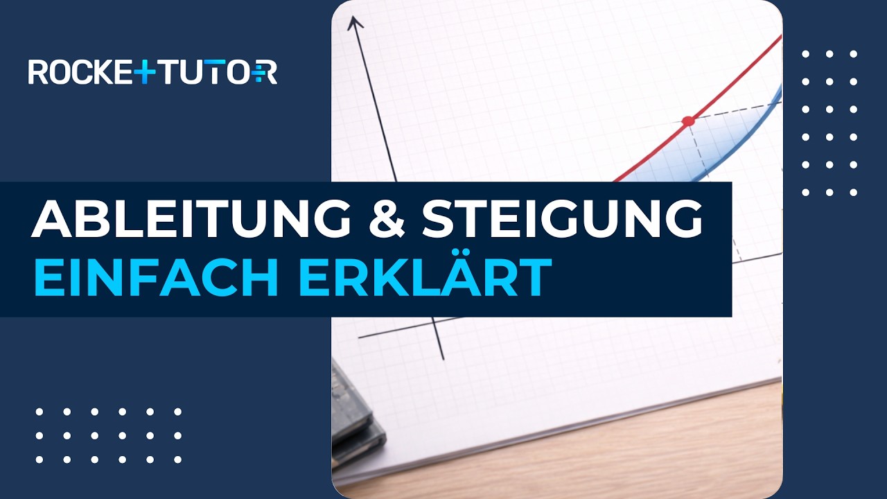 📈 Ableitung und Steigung im Sachkontext einfach erklärt!