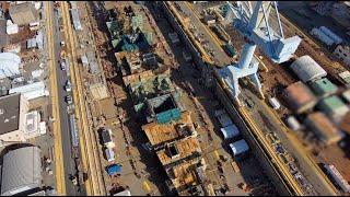 Dry Dock Improvements to Support Aircraft Carrier Construction