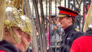 Captain Returns for Inspection with a Beautiful Smiles