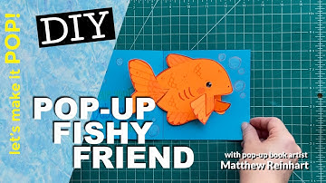 DIY Pop-Up Fish Friend from Matthew Reinhart