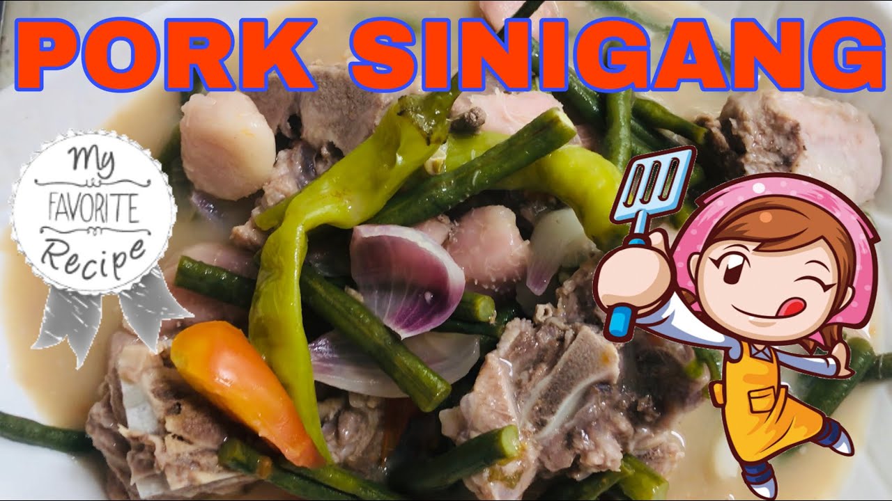 3Minute Cooking Video Pork Ribs Sinigang Recipe Lutong Bahay