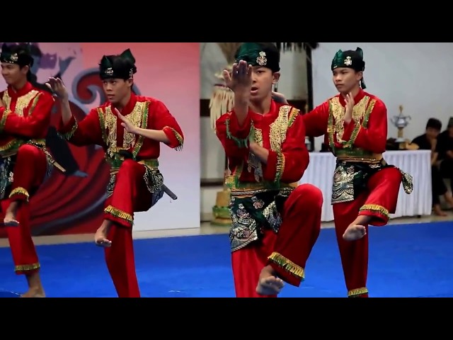Festival Pencak Silat Beregu Indonesia PERSINAS ASAD Bali Indonesia 2016 class=