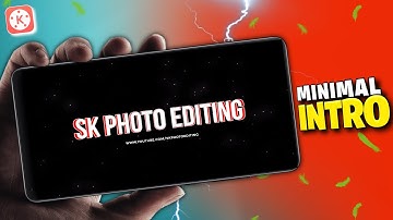 How To Create A Clean Youtube Intro In Kinemaster 2021🔥