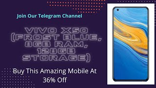 Vivo X50 (Frost Blue, 8GB RAM, 128GB Storage) | Vivo X50 | Amazon Best Offers |  Amazon Deals