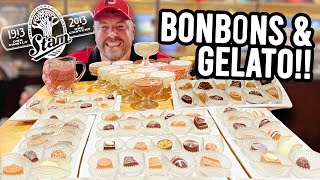 European Chocolate Bonbons and Italian Gelato Challenge!!