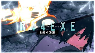[Naruto V/S Sasuke - Bang my chest💜/💛[Edit/Amv] 4K]