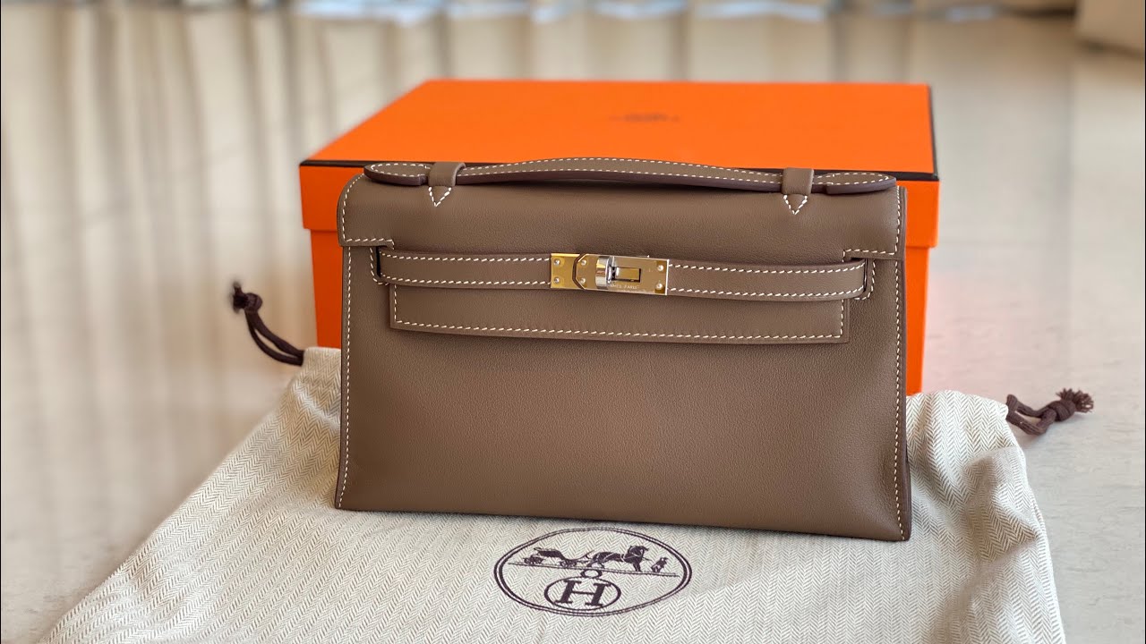 5 WAYS TO TURN THE HERMES KELLY POCHETTE INTO A SHOULDER BAG *game changer*  - Mel in Melbourne 