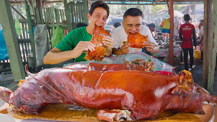 Philippines Best Lechon!! ULTIMATE ROASTED PIG TOU...