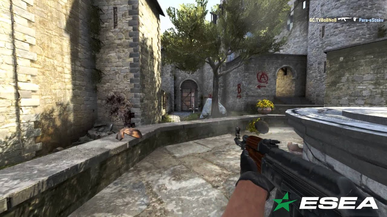 ESEA Intermediate: GC.TV BoBNoB vs Paranoia - One Man Show on de_cbble