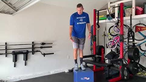 Altitude Drop - Split Stance Landing