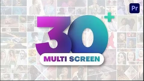 Multi Screen Pack | Premiere Pro Template | Videohive