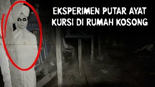 AKIBAT PUTAR AYAT KURSI DI RUMAH KOSONG, PENAMPAKAN HANTU TERJELAS DAN SERAM | CCTV HOROR 4