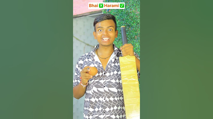 Bhai ❎ harami ✅ | The most viral comedy by Maabeta 🔥 #ytshorts #shorts