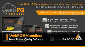 WebPQ® Visualizer | Neue Power Quality Software | A. Eberle