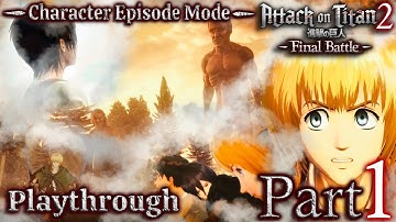 Prologue: Retreat Behind the Walls | Scout Regiment Story | AOT 2: Final Battle PS5 (Part 1)
