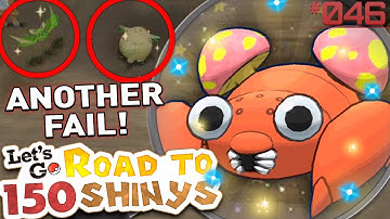 DOUBLE FAIL! SHINY PARAS REACTION! • Pokémon Let