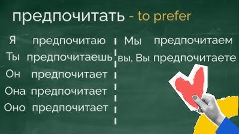 Предпочитать.To prefer.Conjugate Russian verbs.How to say that you prefer warm pizza to cold pizza?