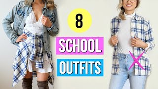 Nothing to wear for back school?! clothing hacks get away with the
school dress code! outfit ideas high and college! weird life hacks:
https...