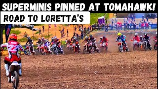 Supermini 12-15 Loretta’s Regional Shredders at Tomahawk MX featuring Tate Reed