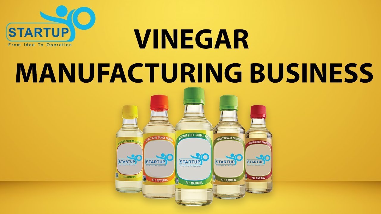 Vinegar Manufacturing Business StartupYo YouTube