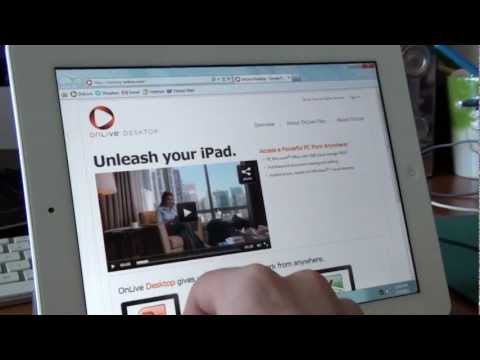 OnLive Desktop for the iPad Review