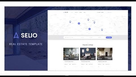 Selio - Real Estate HTML Theme | Themeforest Templates