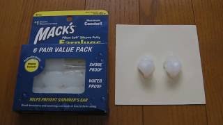 MACK'S Pillow Soft Silicone Earplugs(やわらかシリコン耳栓) レビュー