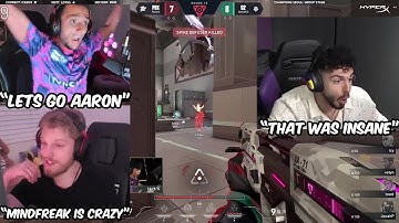 FNS Tarik  Demon1 React To PRX Mindfreaks Insane 1v3 Clutch Against G2 In VCT