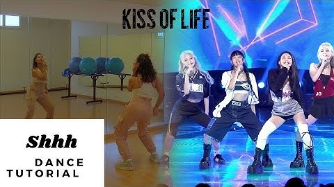 KISS OF LIFE - Shhh (쉿) SLOW MIRRORED Dance Tutorial #KISSOFLIFE #Shhh #kpopdancetutorial