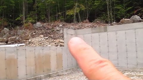 House Foundation Part 4 Finished Walls