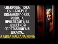 Свекровь, пока сын-богач в командировке, решила последить за невесткой из шкафа… А едва настала ночь