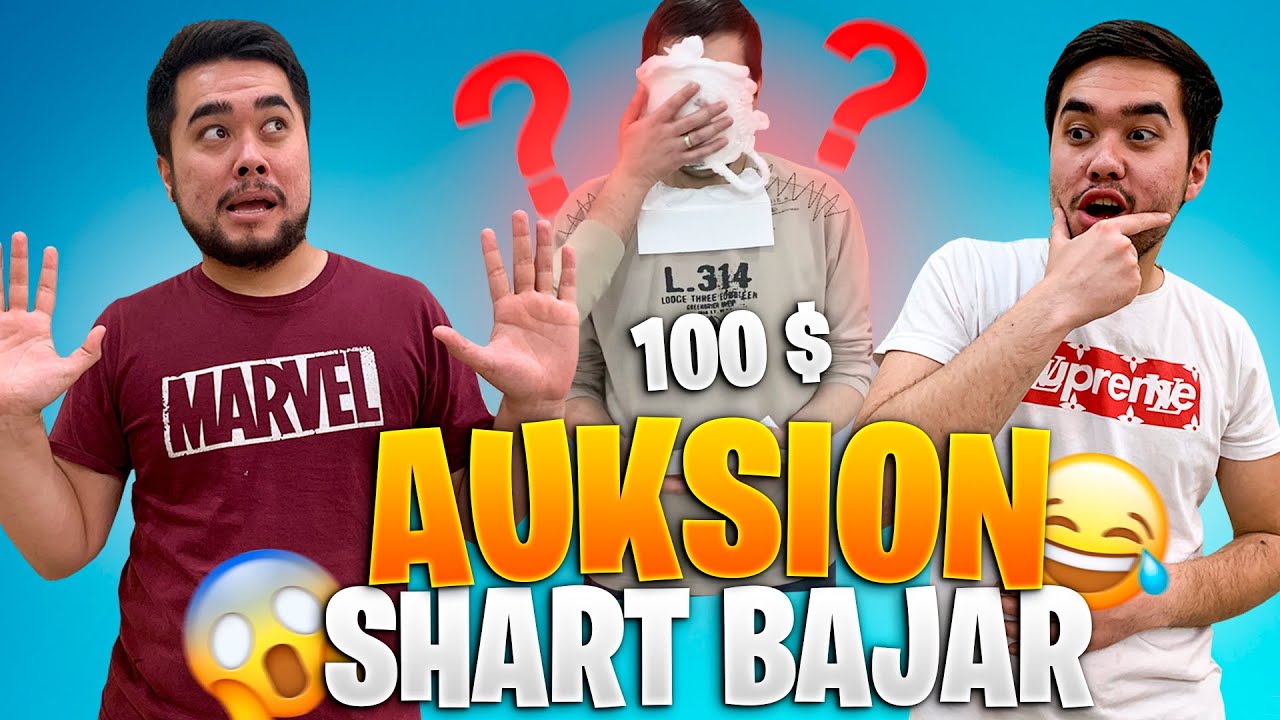 VLOG - SHART BAJARISH AUKSIONI CHALLENGE O'ZBEKCHA VLOG