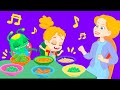 Yes Yes vegetable song en español ¡Groovy el marciano y Phoebe enseñan a tu hijo a comer verduras!