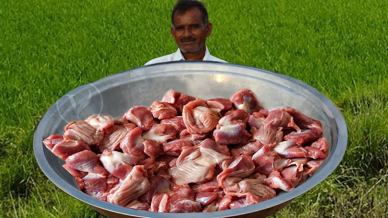 Yummy Chicken Liver & Gizzard Fry Village Style Recipe YouTube