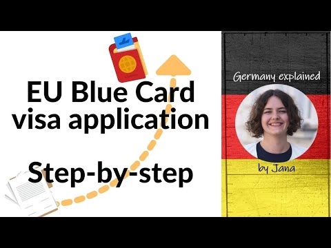 EU Blue  Card visa application step-by-step guide #HalloGermany