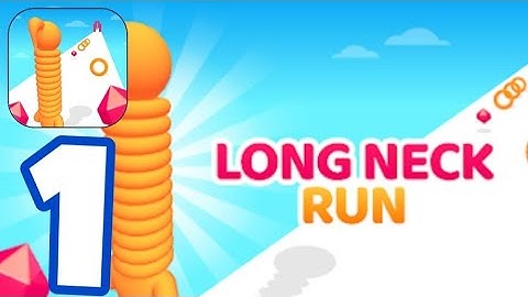 Long Neck Run - Gameplay Walkthrough Part 1 - All Levels 1-12 (Android,iOS)
