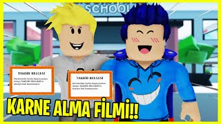 MAVİ VE MEMATİ KARNE ALIYOR FİLMİ 📝 Roblox Brookhaven