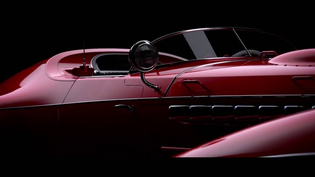 SOLIDWORKS Visualize Marvel's Captain America Car by Daniel Simon - YouTube